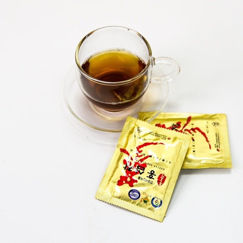 cách uống trà hồng sâm hàn quốc