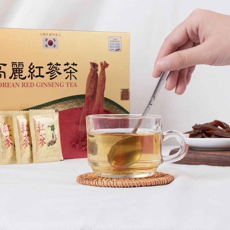 cách uống trà hồng sâm hàn quốc